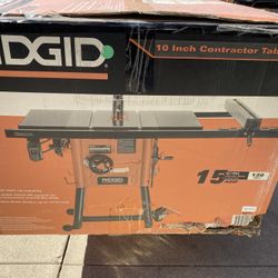 Rigid 4560 Table Saw (new In Box)