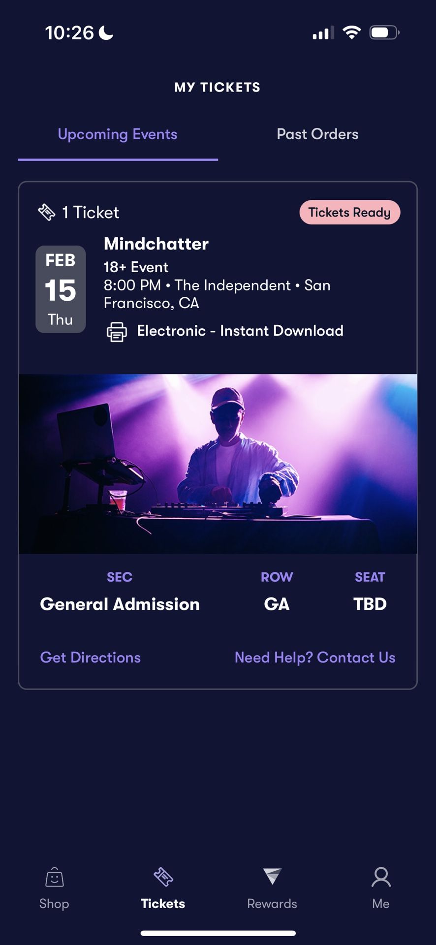 Mindchatter SF At The Independent Resell