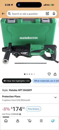 METABO ROTARY HAMMER