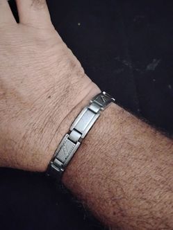 Men's XL stainless steel bracelet