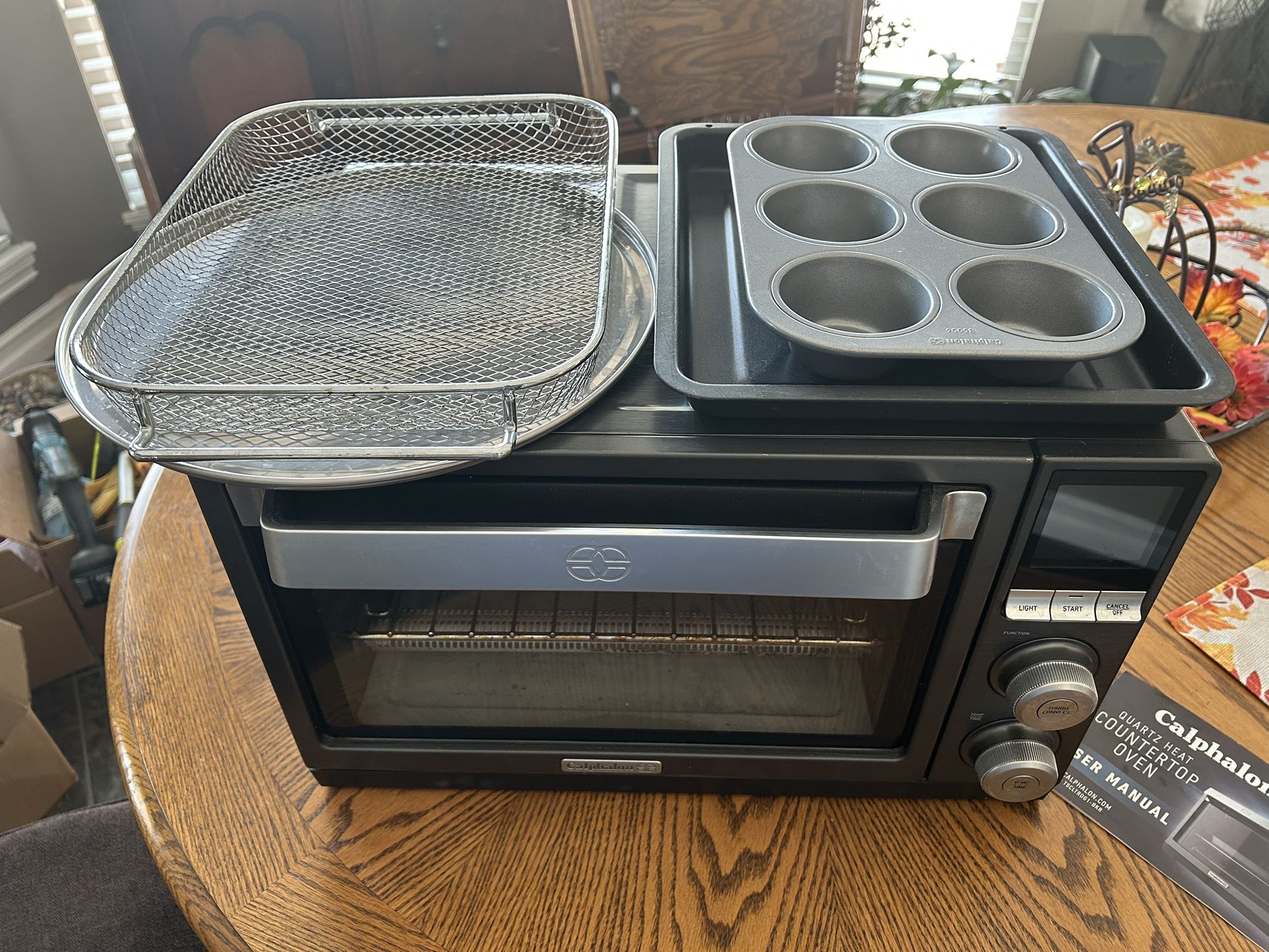 Calphalon quartz heat countertop oven
