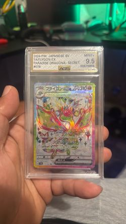 Flygon EX Full Art AGS 9.5 Graded Pokemon Card