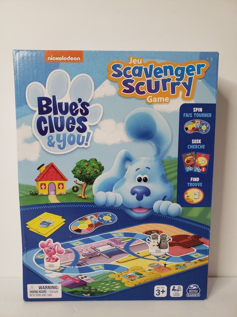 Brand New Bluesclues Scurry Game For Sale
