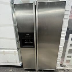 KitchenAid Side By Side Stainless Steel Refrigerator Used
