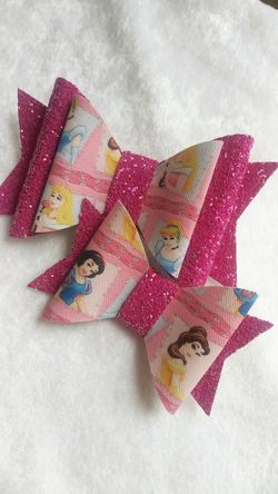 New princesses hair bows