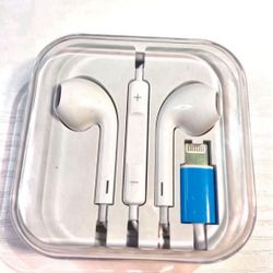 1 Wired Headphones Earphones For IPhone 14 13 12 11 X 8  7 6 Bluetooth Wired Earbuds