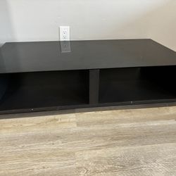 [$60 OBO] Modern Black & Espresso Coffee / Entertainment Table – Great Condition