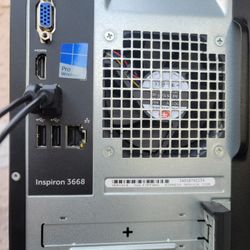 Dell PC: Core i7, 1TB, Windows11 V-24H2, 16GB DDR4, Wi-Fi,  HDMI, MS-office. HDMI Port.