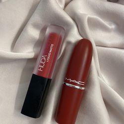 Mac Retro matte & Huda beauty lipstick bundle