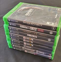 Xbox One games all for 40