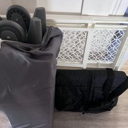 Crib, Portable Changing Table, Baby Gate