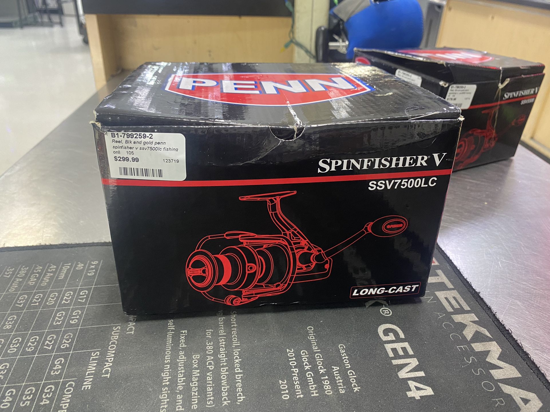 New Open Box Penn Spinfisher V SSV7500LC Spinning Fishing Reel