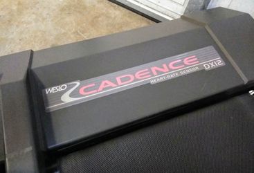 Weslo cadence dx12 treadmill sale