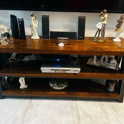 CONSOLE FOR  TV  3 IN 1  SOLID WOOD  