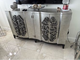 Vera Road Gray Credenza- home furniture