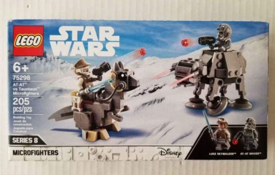 Lego Star Wars AT-AT vs. Tauntaun Microfighters NEW