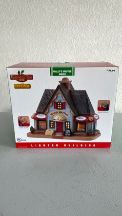 Lemax Coventry Cove Wally's Waffle House Lighted Building