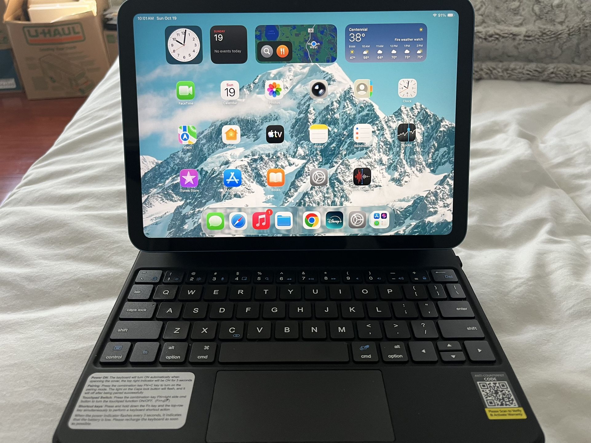 2025 Apple 11-inch iPad A16 Wi-Fi 128GB - Blue