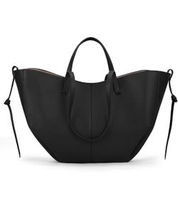Faux Leather Tote Bag 