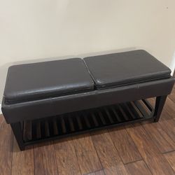 Entry way bench and server