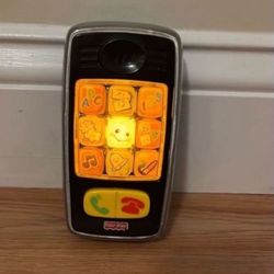 Toy Phone Lights Up Talks Makes Noise Music 6 Inches Long 