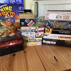Board Games. Prices In Description