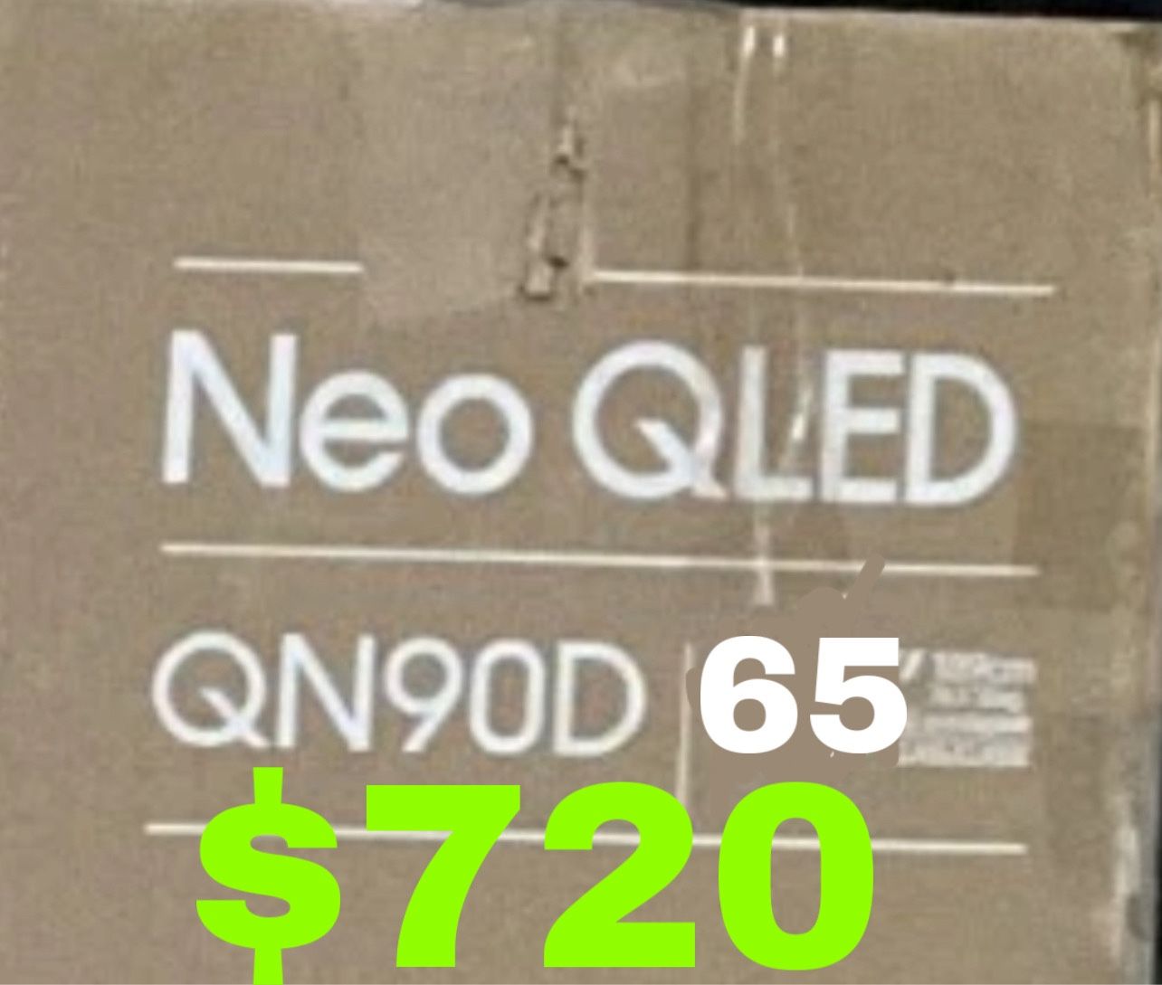 Samsung 65 NEO QLED LED LCD 120Hz 4K TV