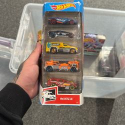 Hot Wheels Hw Rescue Ghp61 5 Pack NIB