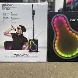 Portable Karaoke Bluetooth Speaker 