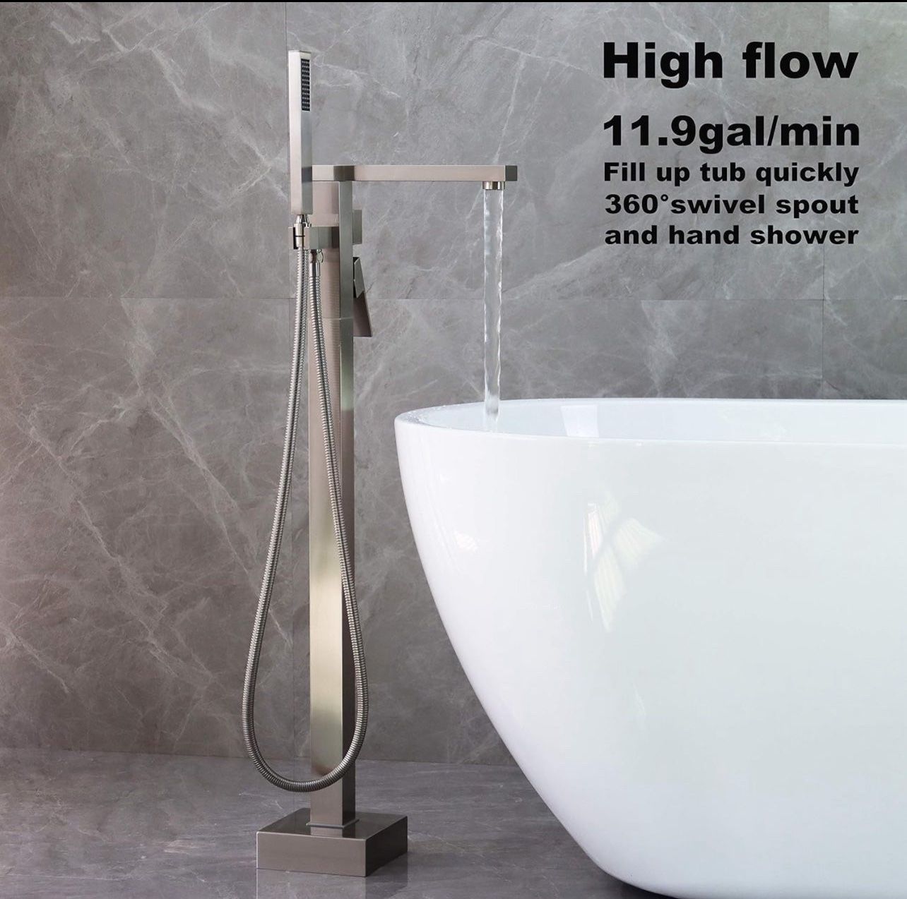 LLGG Freestanding Tub Faucet