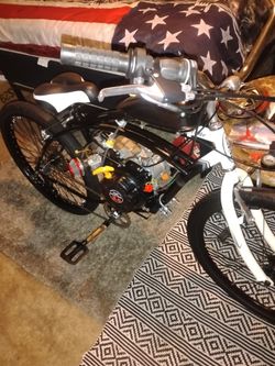 100CC 4STROKE MOTORIZED SHWINN  RIVERSIDE BIKE.