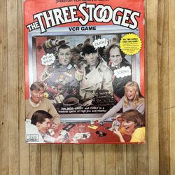 Vintage 3 Stooges VCR Game