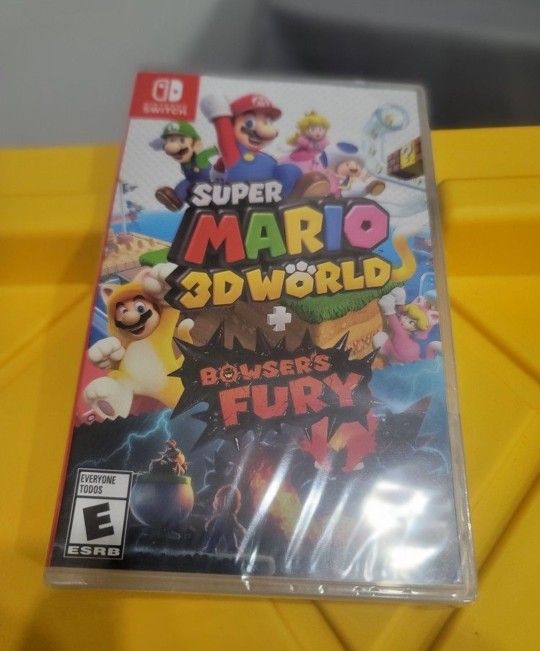 SUPER MARIO 3DWORLD BOWSERS FURY NINTENDO SWITCH BRAND NEW FACTORY SEALED