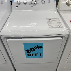 WHITE GE GAS DRYER