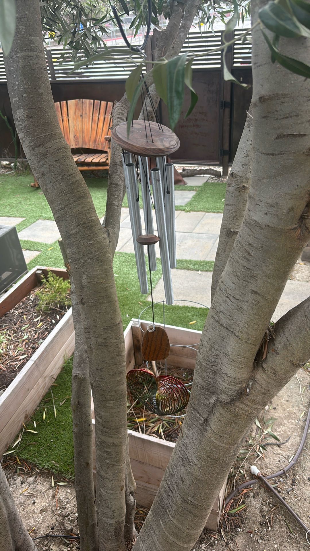 Wind Chime - Heart Spinner