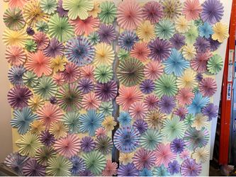 Flower wall