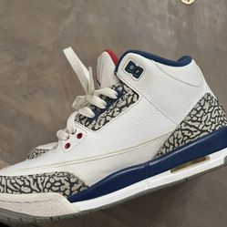 Jordan 3 True Blue (READ DESCRIPTION)