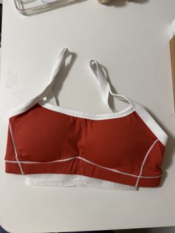 NEW Sports Bra Red Medium