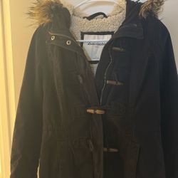 Hello Kitty Coat Size10-14 Brand New.Abercrombie And Fitch 10-12 Looks New