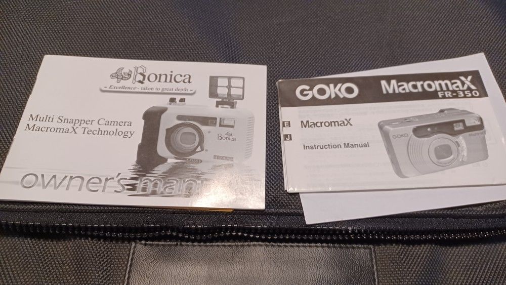 Camera GOkO Macromax Fr-350 Multi Snapper Newer Condition Case
