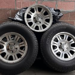 Rims 17 For Jeep Wranglers ÑTires P285 70r17 