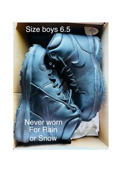 New Boot. For Rain/snow