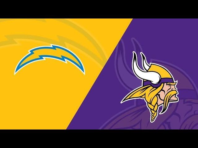 Chargers Vs Vikings Four Tickets