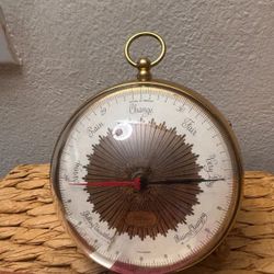 MEDIDOR DE TEMPERATURA ANTIGUO CON SU CERTIFICADO