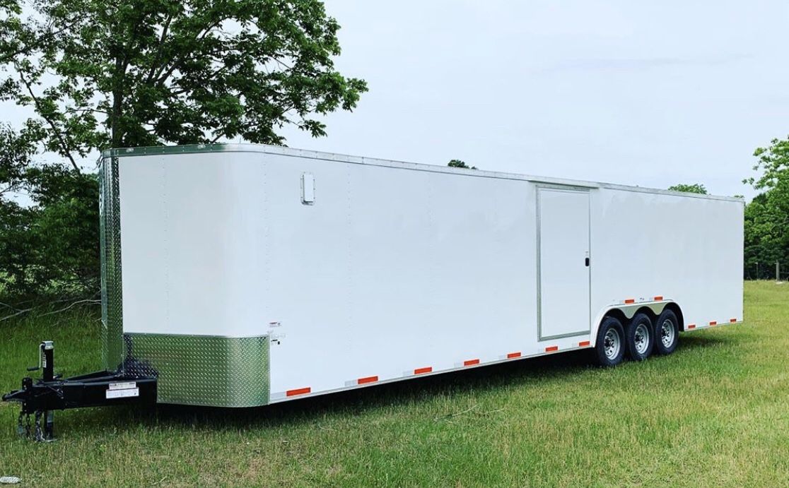 38 Feet ,2019, Two Car Enclosed trailer