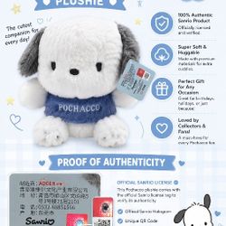 Pochacco Plushie 