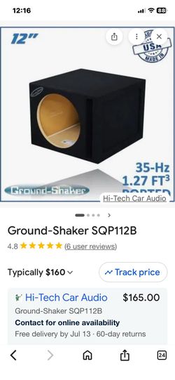 12 ground shaker box