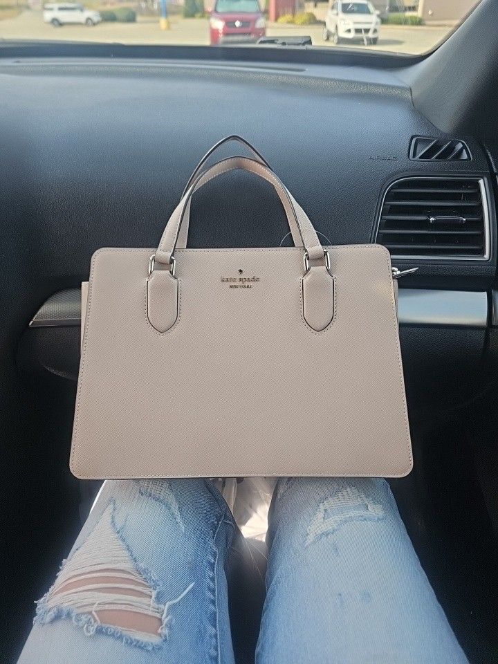 Kate Spade New York Purse Bag Laurel Way  Leather Handbag