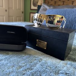 Dolce And Gabbana 18 Karat Gold Glasses