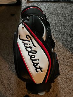 Titleist Golf Stand Bag – Black/White/Red